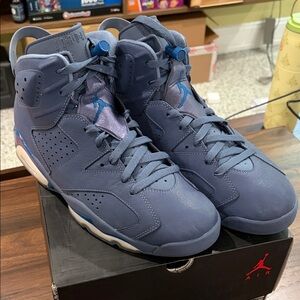 Air Jordan Retro 6 DIFFUSED BLUE Sz 10 men’s